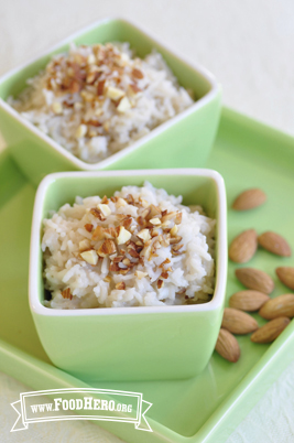 Foto de Pudín de Almendras y Arroz