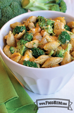 Foto de Pollo, Brócoli y Queso a la Sartén