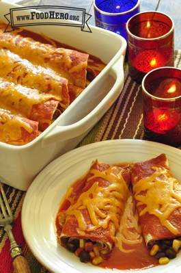 Photo of Easy Cheesy Enchiladas
