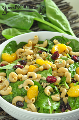 Foto de Ensalada de Pasta y Espinacas