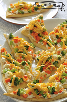 Foto de Pizza Vegetariana Fresca