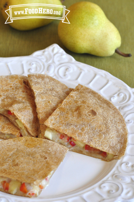 Photo of Pear Quesadillas