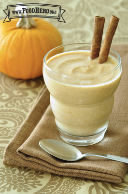 Foto de Licuado de Calabaza en un Vaso