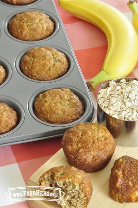 Photo of Banana Oatmeal Muffins