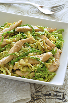 Foto de Sofrito de Pollo y Col