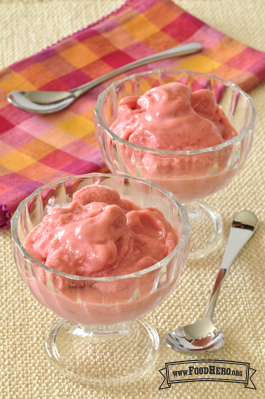 Photo of Frozen Strawberry Yogurt
