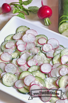 Photo of Radish and Cucumber Salad