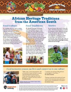 African Heritage Monthly Magazine front page