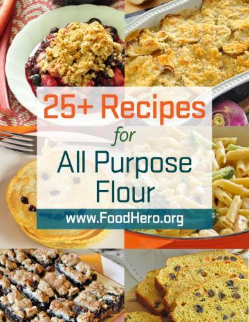 Recipes for All Purpose Flour
