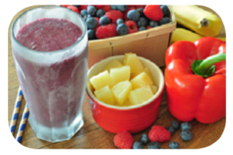 image for Make a smoothie with a fruit or veggie in it.