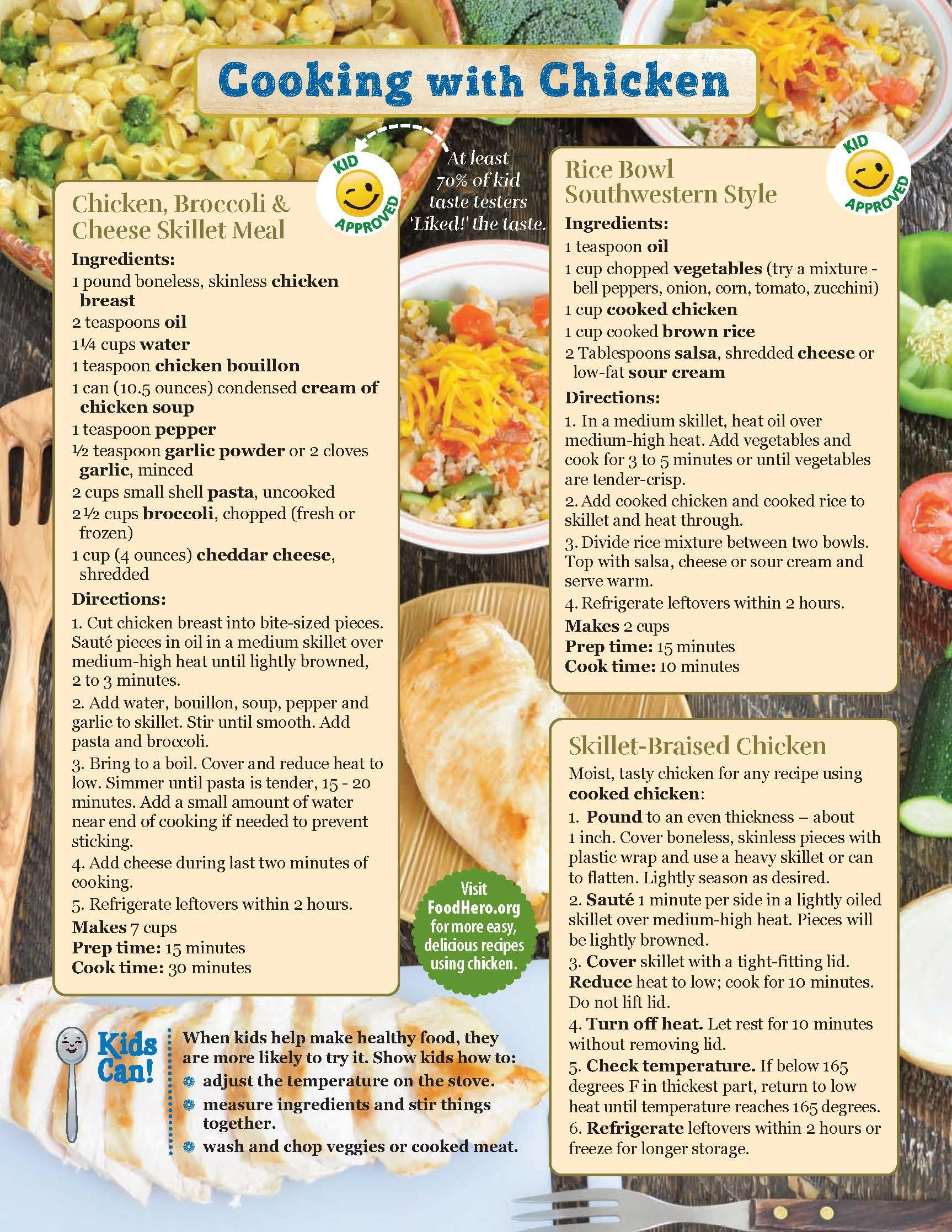 Chicken Food Hero Monthly Page 2