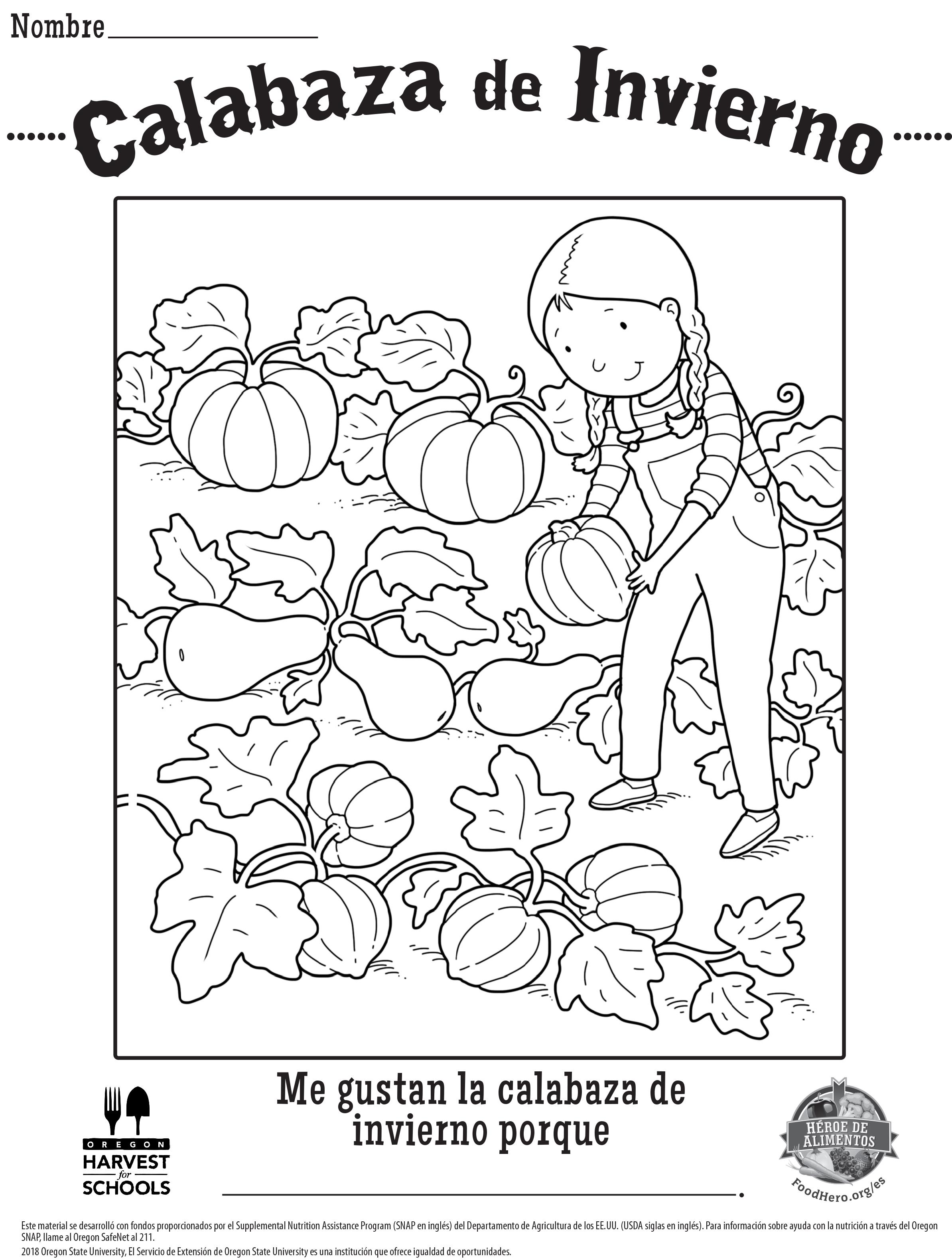 Calabaza De Invierno Food Hero
