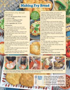 Fry Bread - Bread of Resilience monthly magazine back page