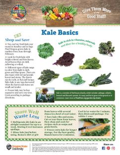 Kale Basics front page