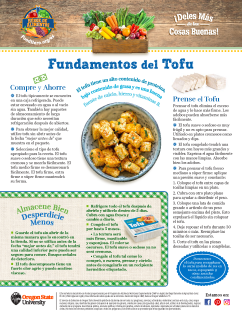 Heroe de Alimentos sobre Tofu pagina 1 