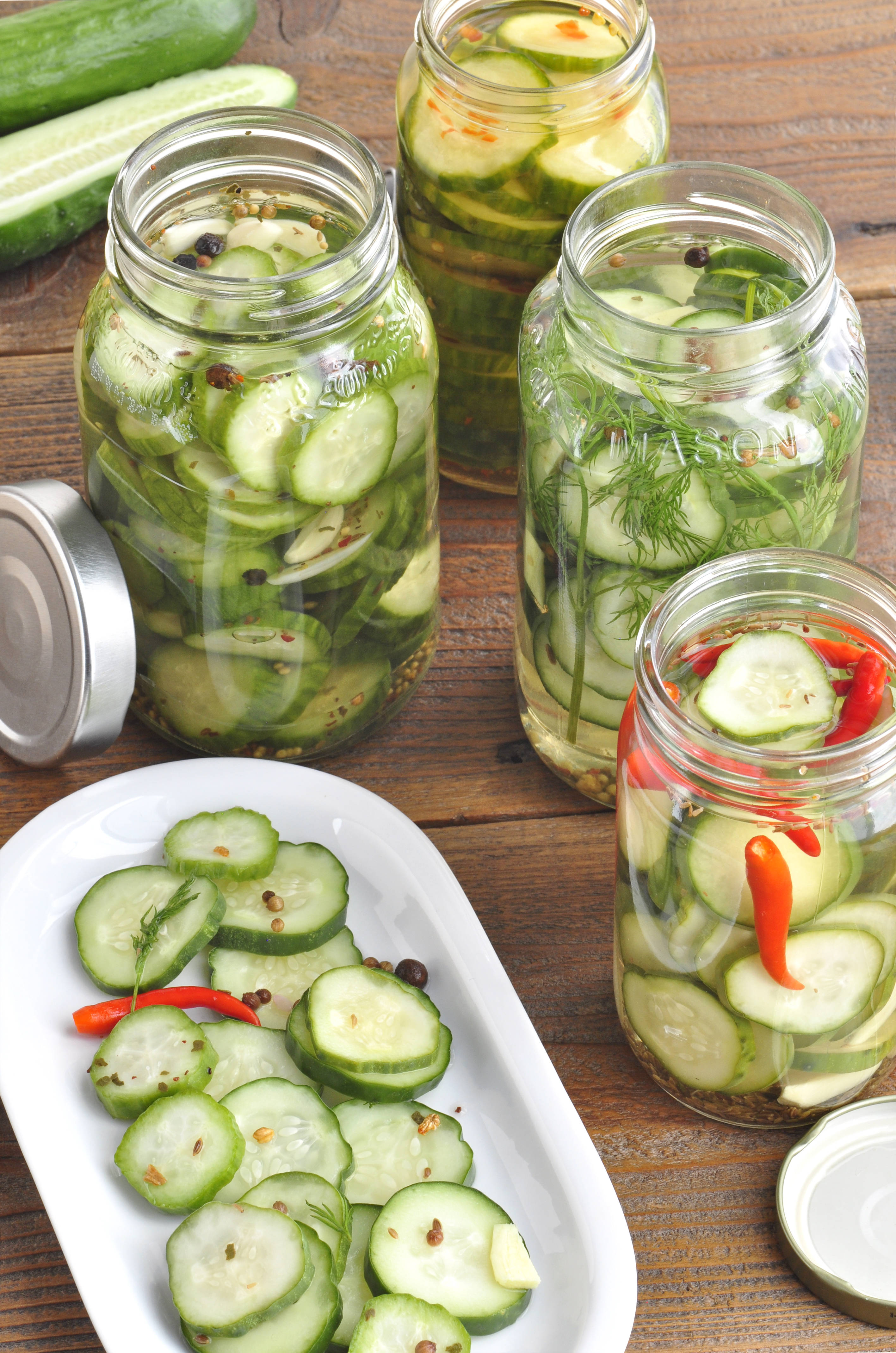 Food Hero Recipe: Refrigerator Pickled Cucumbers