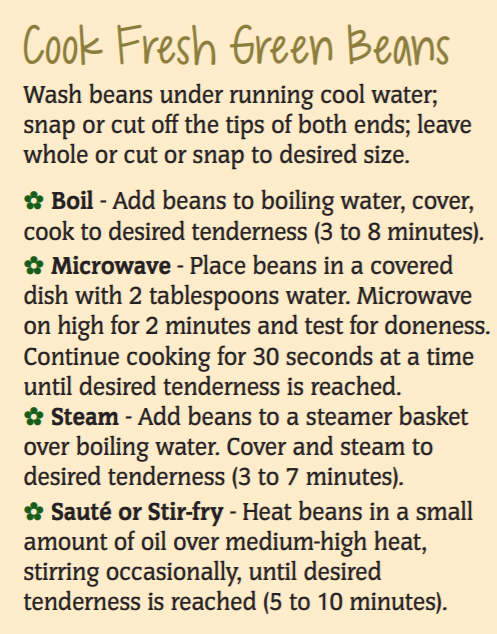 cooking green beans