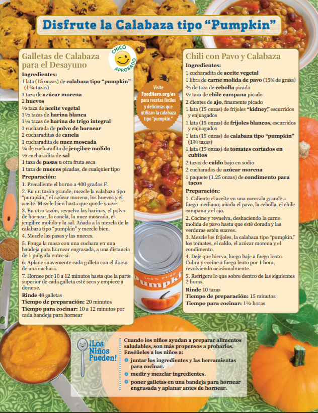 Disfrute de Calabaza tipo "Pumpkin"