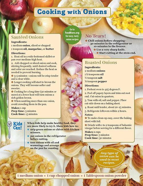 Onion Food Hero Monthly