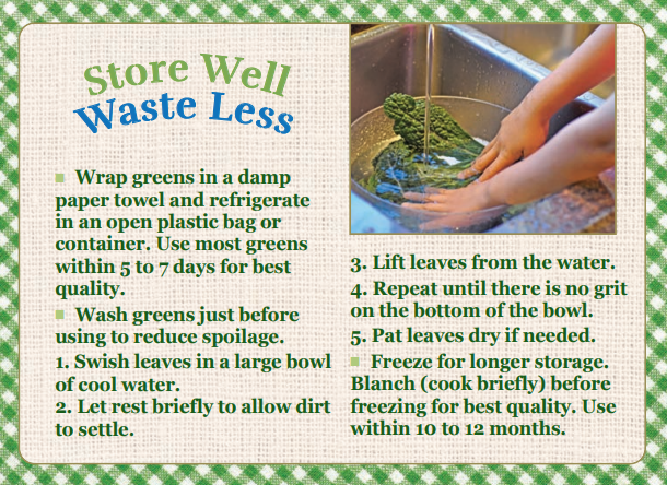 Store Well Waste Less 