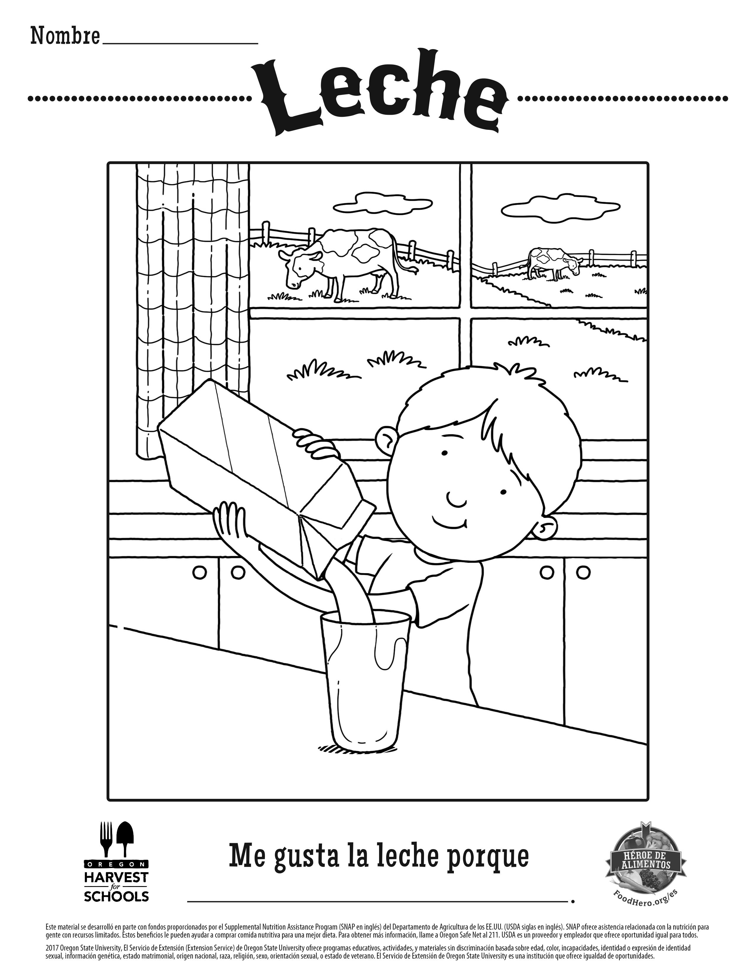 Leche