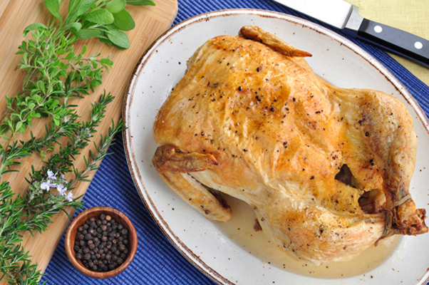 Pollo Entero Rostizado
