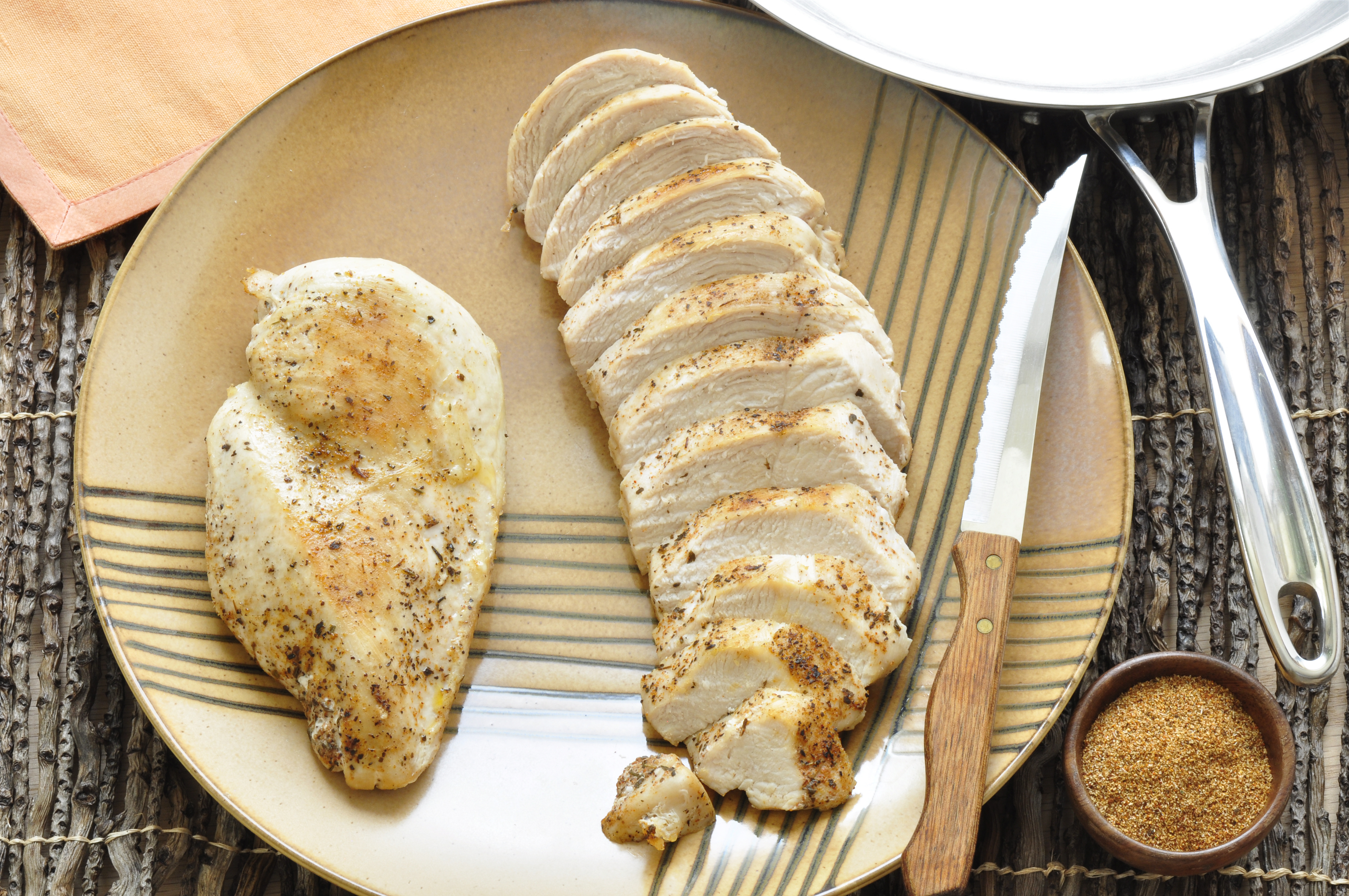 Skilled Braised Chicken dish served on plate