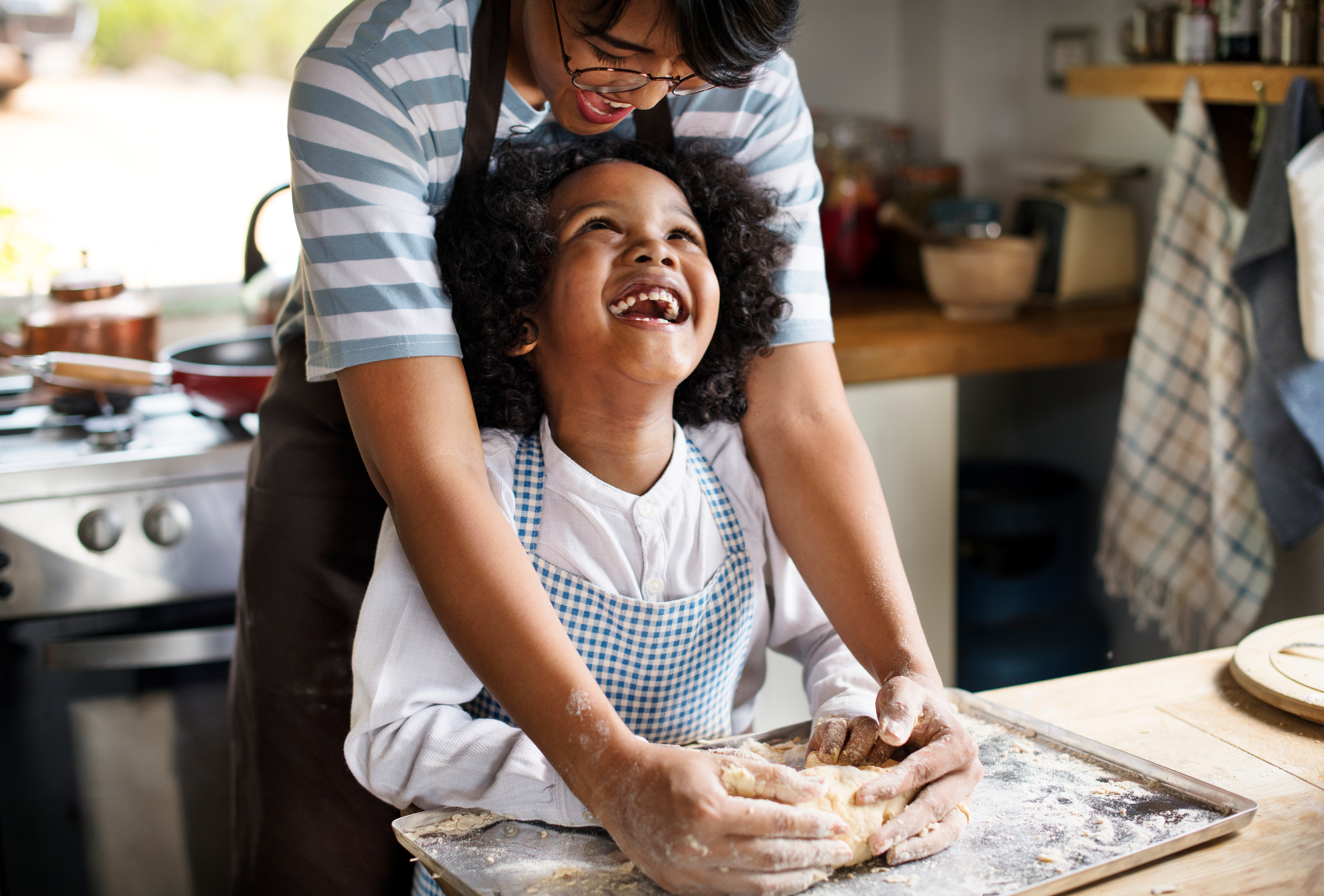 Family baking