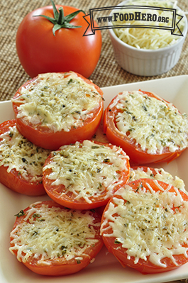 Baked Tomatoes with Cheese