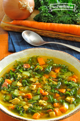 Chicken and Greens Soup