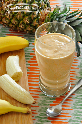 Pineapple Carrot Protein Smoothie