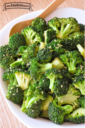 Brócoli con Ajonjolí