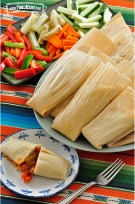 Image of vegetarian tamales