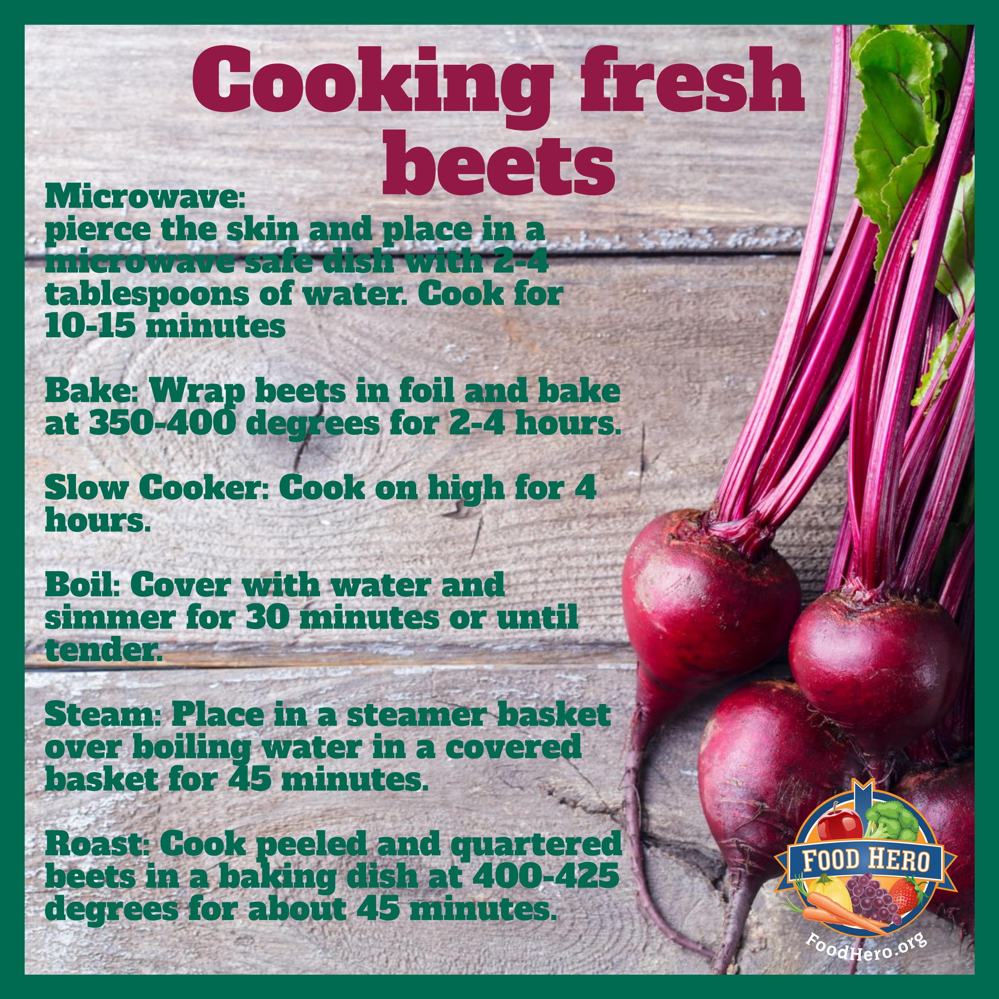Beets Food Hero Educational Resources