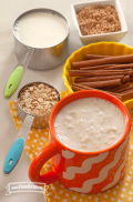 cup of Atole with Oats