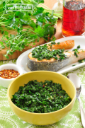 bowl of chimichurri