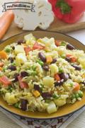Photo of Indian Vegetable and Rice Skillet Meal