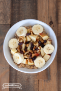 Breakfast Rice Bowl with Fruit and Nuts