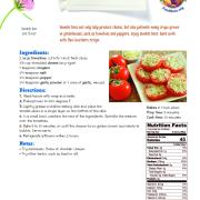 Baked Tomatoes with Cheese Recipe Card