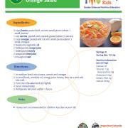 Carrot, Jicama and Orange Salad Recipe Card