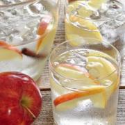 Display of Apple Water recipe 