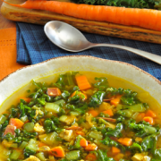 Image of Chicken and Greens Soup