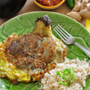Image of eggplant omelet 
