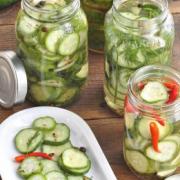 Recipe Image for Refrigerator Pickled Cucumbers
