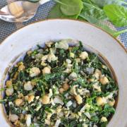 Photo of Spinach with Garbanzo Beans
