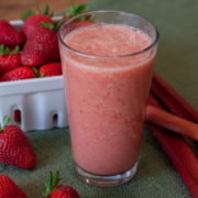 Photo of Strawberry Rhubarb Smoothie