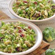 Photo of Brussels Sprouts, Cranberry and Bulgur Salad