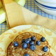 Portion of Banana Pancakes recipe