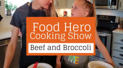 Food Hero cooking show - beef and broccoli cover image