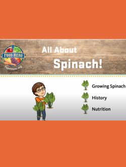 Digital Classroom Spinach Lesson
